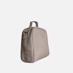 Bolso manos libres ayame de cuero para mujer - Taupe