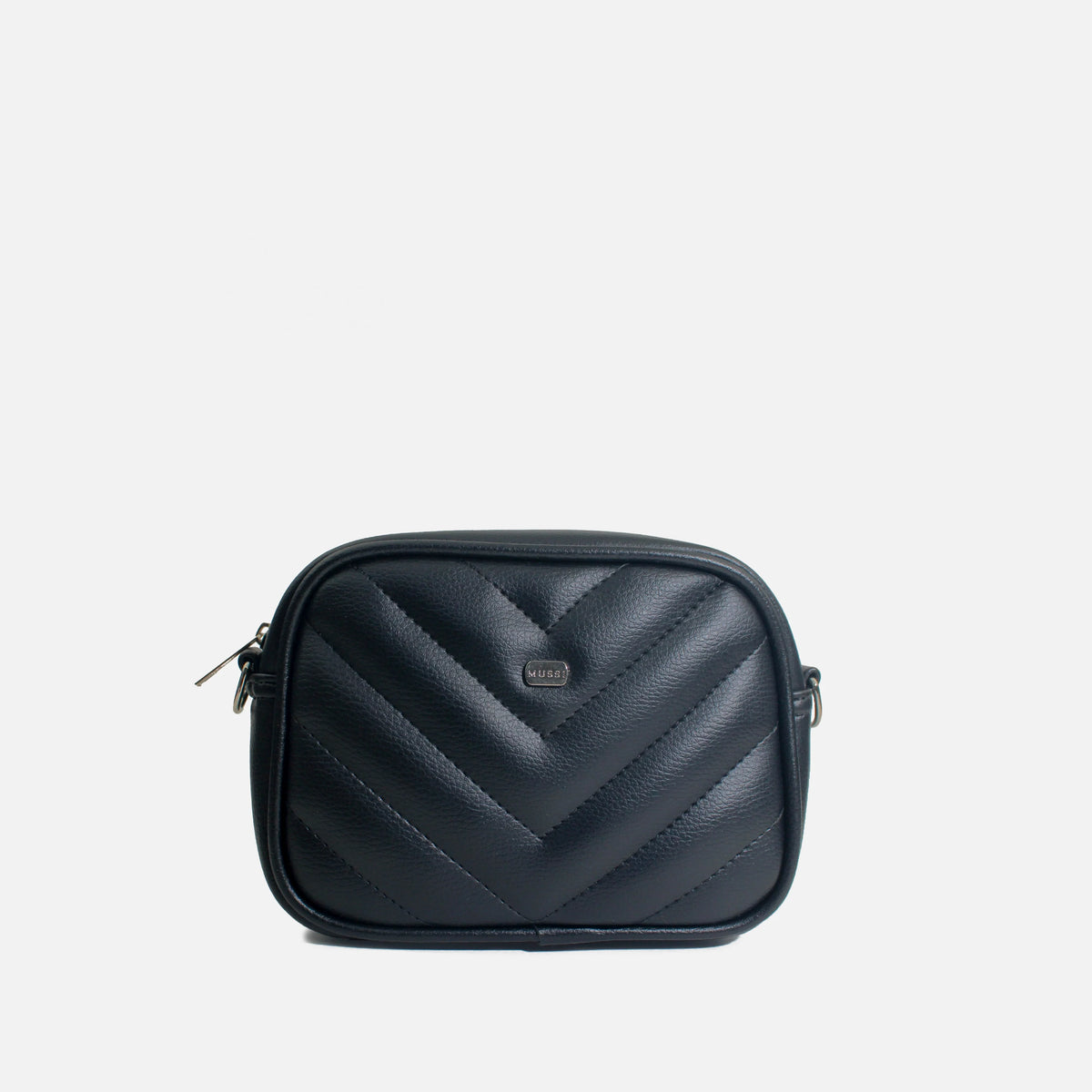 Bolso manos libres elina de cuero para mujer - Negro