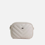 Bolso manos libres elina de sintético para mujer - Hueso