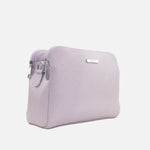 Bolso manos libres larah de cuero para mujer - Rosado