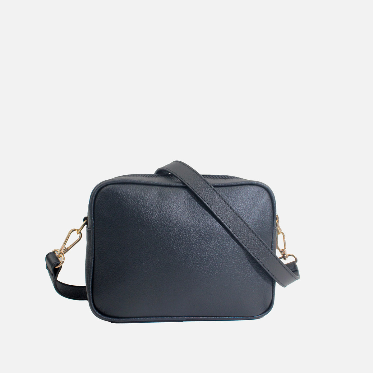 Bolso manos libres dulcinea de cuero para mujer - Negro