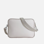 Bolso manos libres dulcinea de cuero para mujer - Hueso