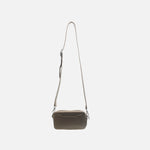 Bolso manos libres estela de cuero para mujer - Bronce