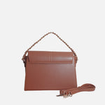 Bolso manos libres aylen de sintético para mujer - Miel