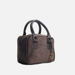 Bolso manos libres faniah de sintético para mujer - Café