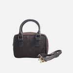 Bolso manos libres faniah de sintético para mujer - Café