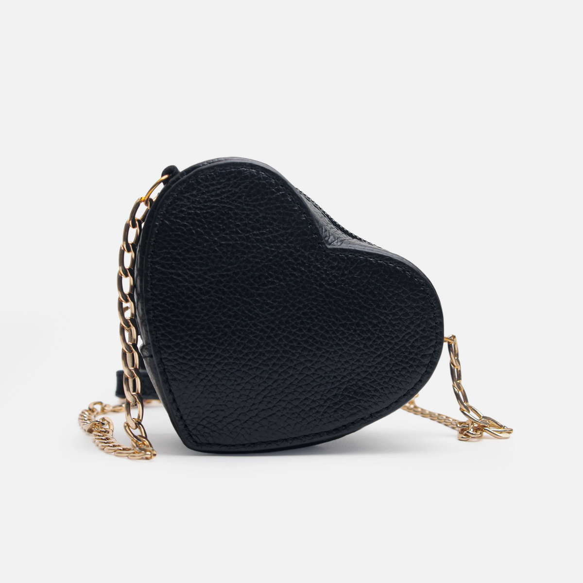 Bolso manos libres florencia de cuero para mujer - Negro