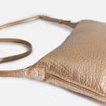 Bolso manos libres ventela de sintético para mujer - Oro