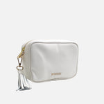 Bolso manos libres alessia de sintético para mujer - Blanco