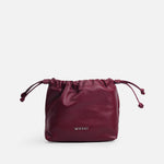 Bolso manos libres mia de cuero para mujer - Vino
