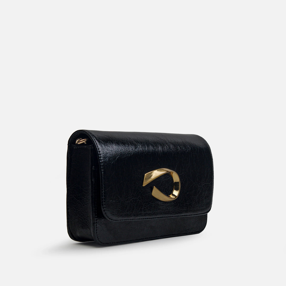Bolso manos libres lyra de sintético para mujer - Negro