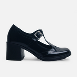 Mocasin tacon arlen de sintético para mujer - Negro