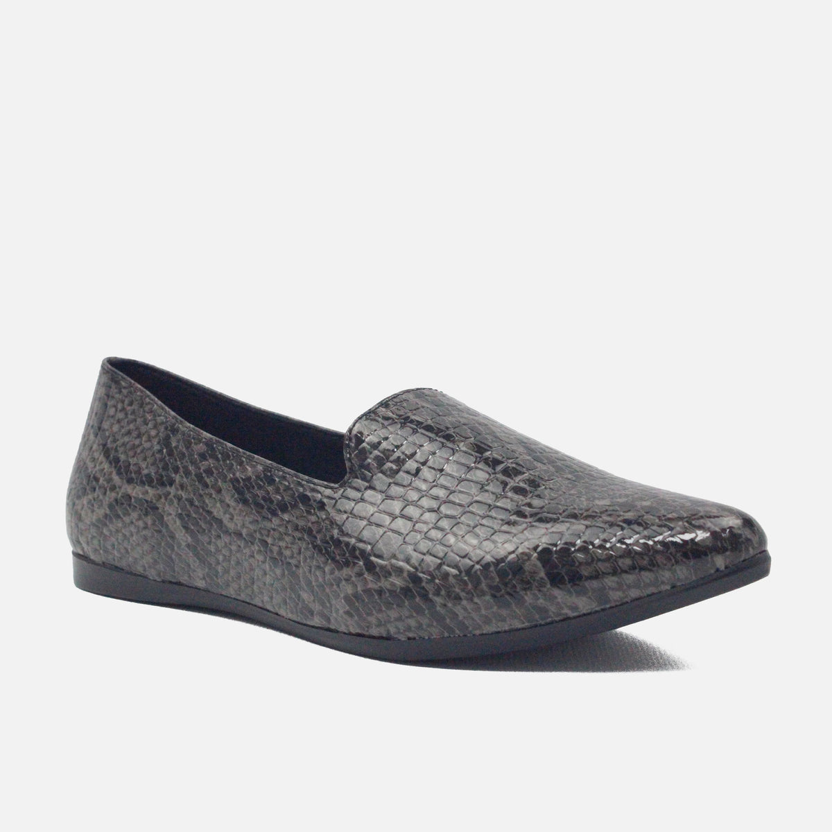 Baleta plana home de sintético para mujer - Gris