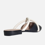 Baleta destalonada many de sintético para mujer - Negro