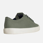 Tenis apolo de cuero para hombre - Verde