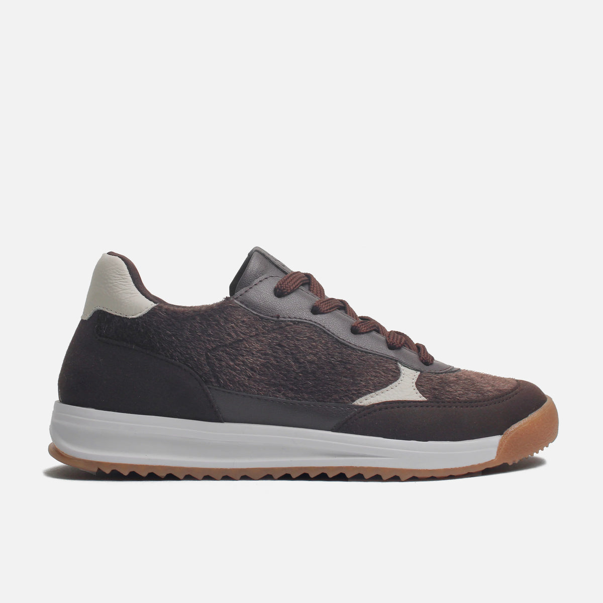 Tenis eira de sintético para mujer - Café