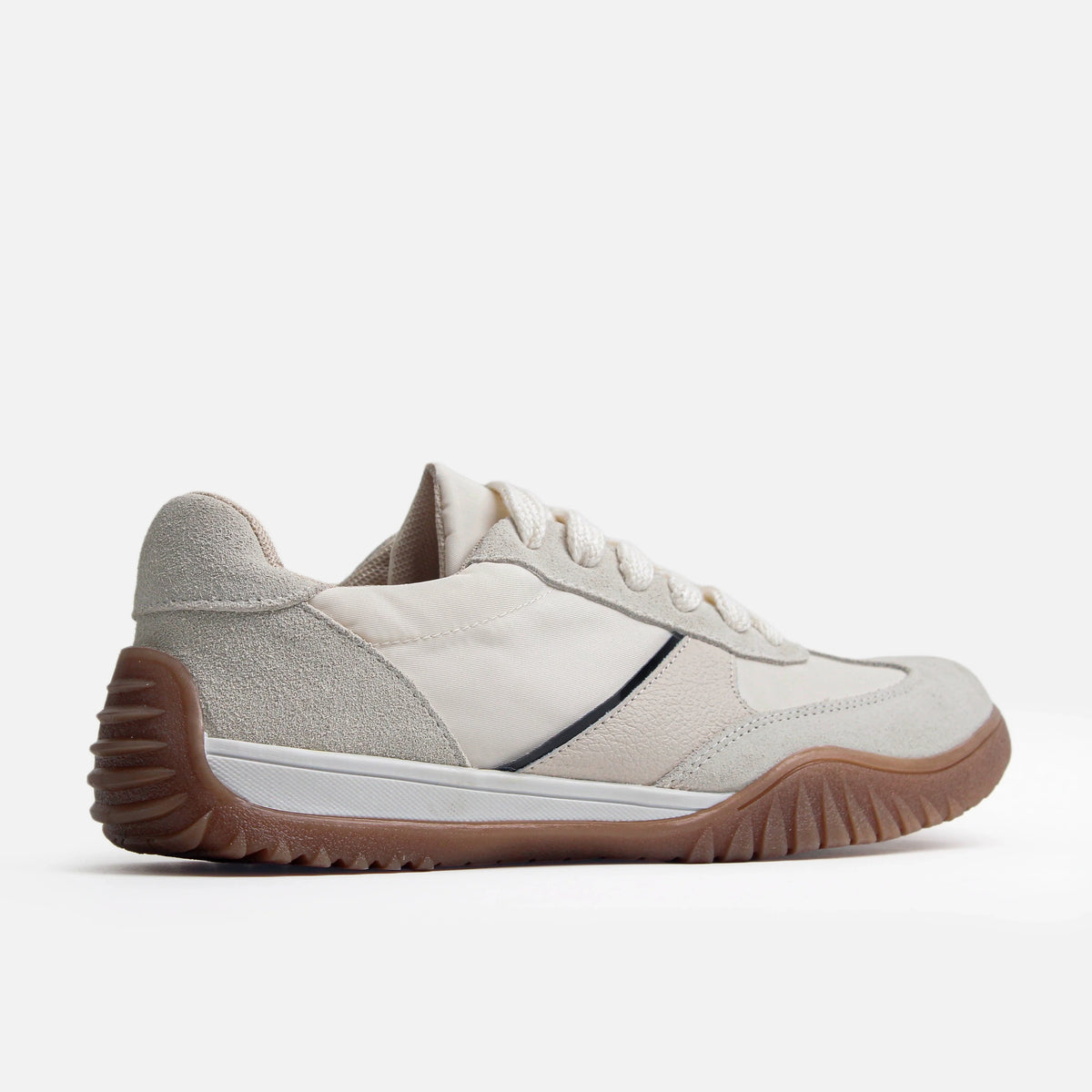 Tenis albalina de sintético para mujer - Hueso