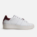 Tenis hares de cuero para mujer - Vino