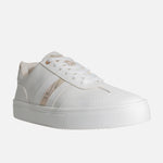 Tenis raina de sintético para mujer - Blanco