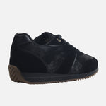 Tenis junet de sintético para mujer - Negro