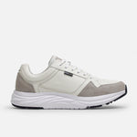 Tenis zafiro de cuero para hombre - Hueso