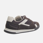 Tenis quira de cuero para mujer - Café