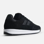 Tenis amethys de cuero para mujer - Negro