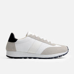 Tenis rosalia de cuero para mujer - Blanco