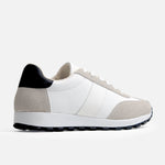 Tenis rosalia de cuero para mujer - Blanco