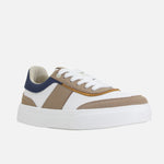 Tenis con plataforma emily de sintético para mujer - Taupe