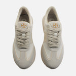 Tenis con plataforma laurel de sintético para mujer - Beige