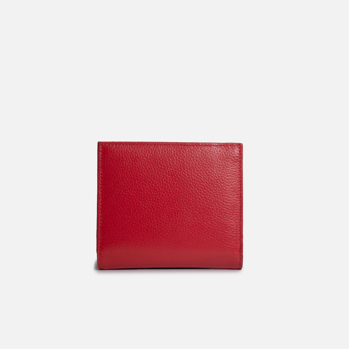 Billetera niebla de cuero para mujer - Rojo