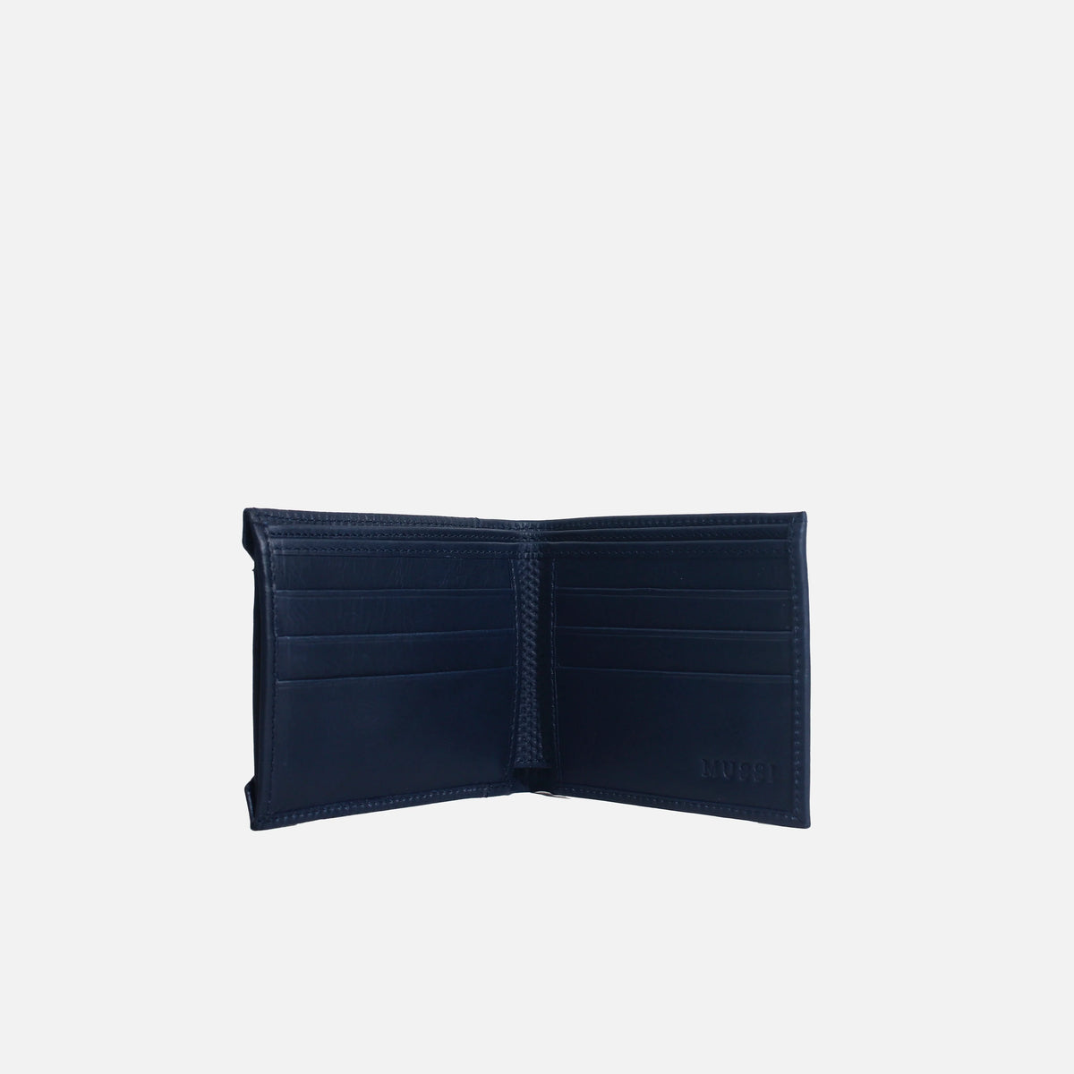 Billetera dafne de cuero para hombre - Azul