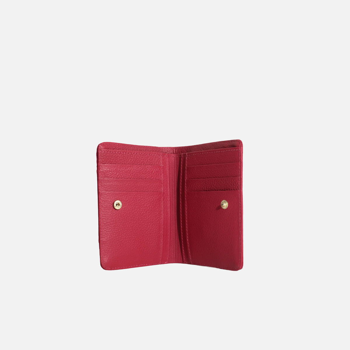 Billetera hellen de cuero para mujer - Rojo