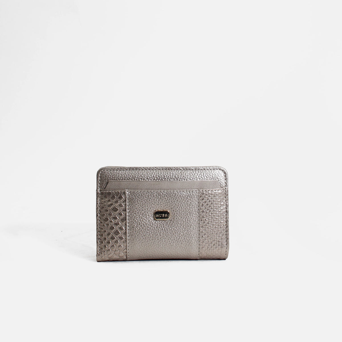 Billetera hellen de cuero para mujer - Oro