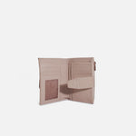 Billetera alani de cuero para mujer - Beige