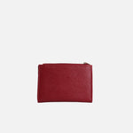 Billetera alani de cuero para mujer - Rojo