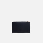 Billetera gala de cuero para mujer - Negro