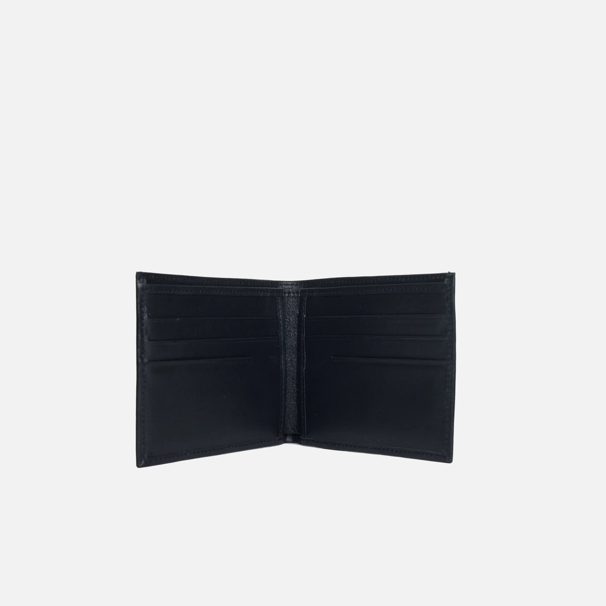 Billetera mateo de cuero para hombre - Negro