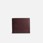 Billetera mateo de cuero para hombre - Brandy