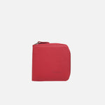 Billetera margherita de cuero para mujer - Rojo