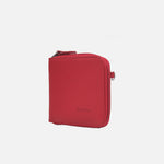 Billetera margherita de cuero para mujer - Rojo