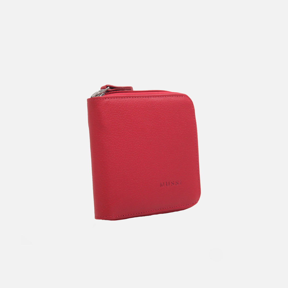 Billetera margherita de cuero para mujer - Rojo