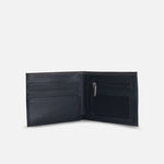 Billetera briston de cuero para hombre - Negro