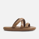 Sandalia flatform lorien de sintético para mujer - Taupe