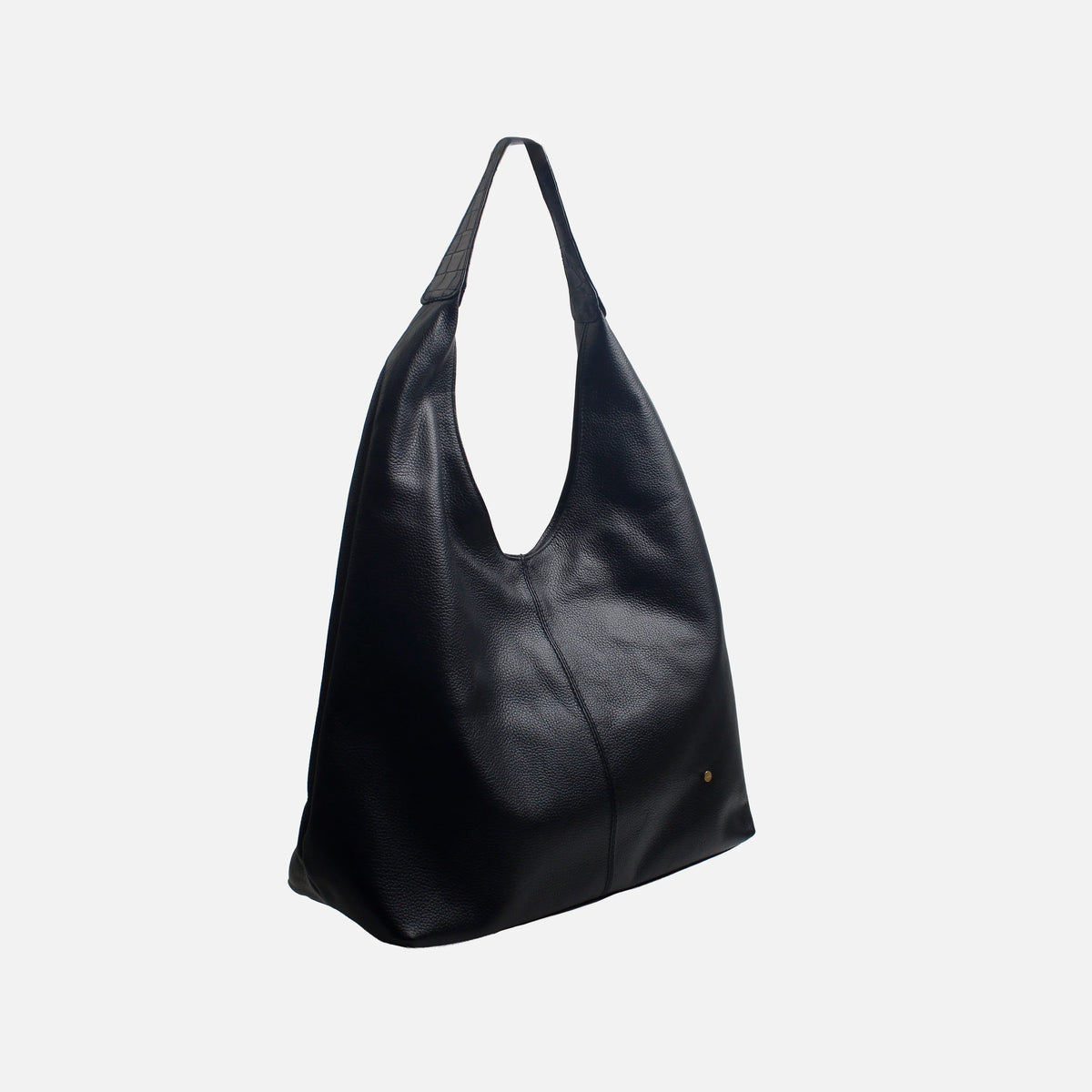 Cartera gabriela de cuero para mujer - Negro
