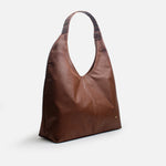 Cartera gabriela de cuero para mujer - Miel