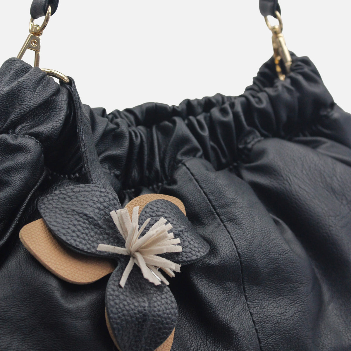 Cartera paola de sintético para mujer - Negro