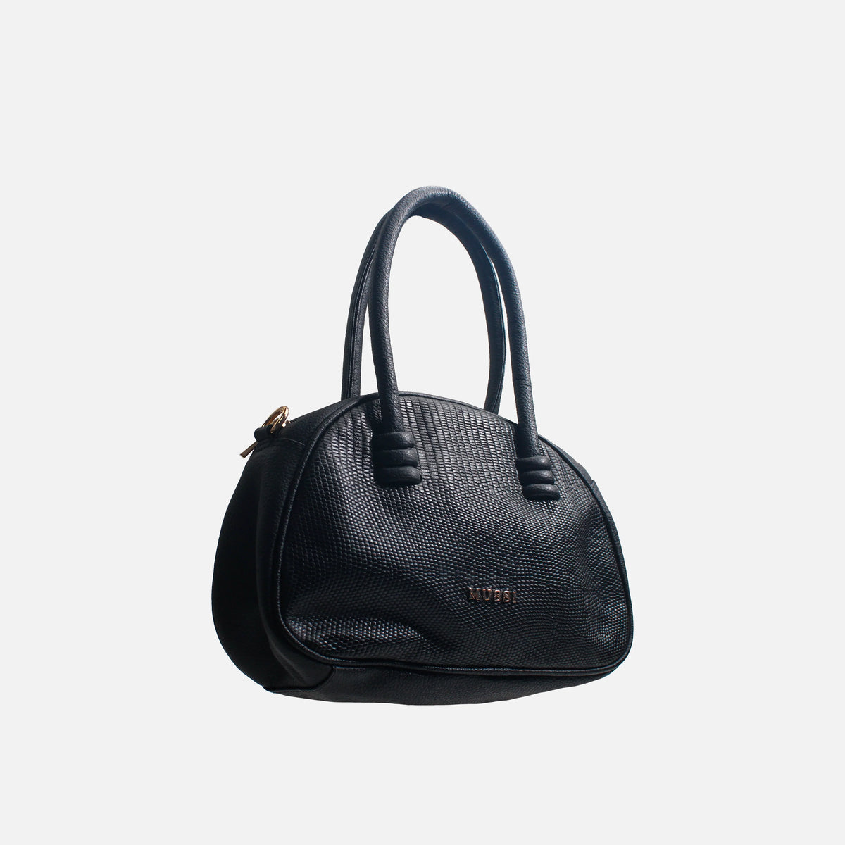 Baul marea de cuero para mujer - Negro