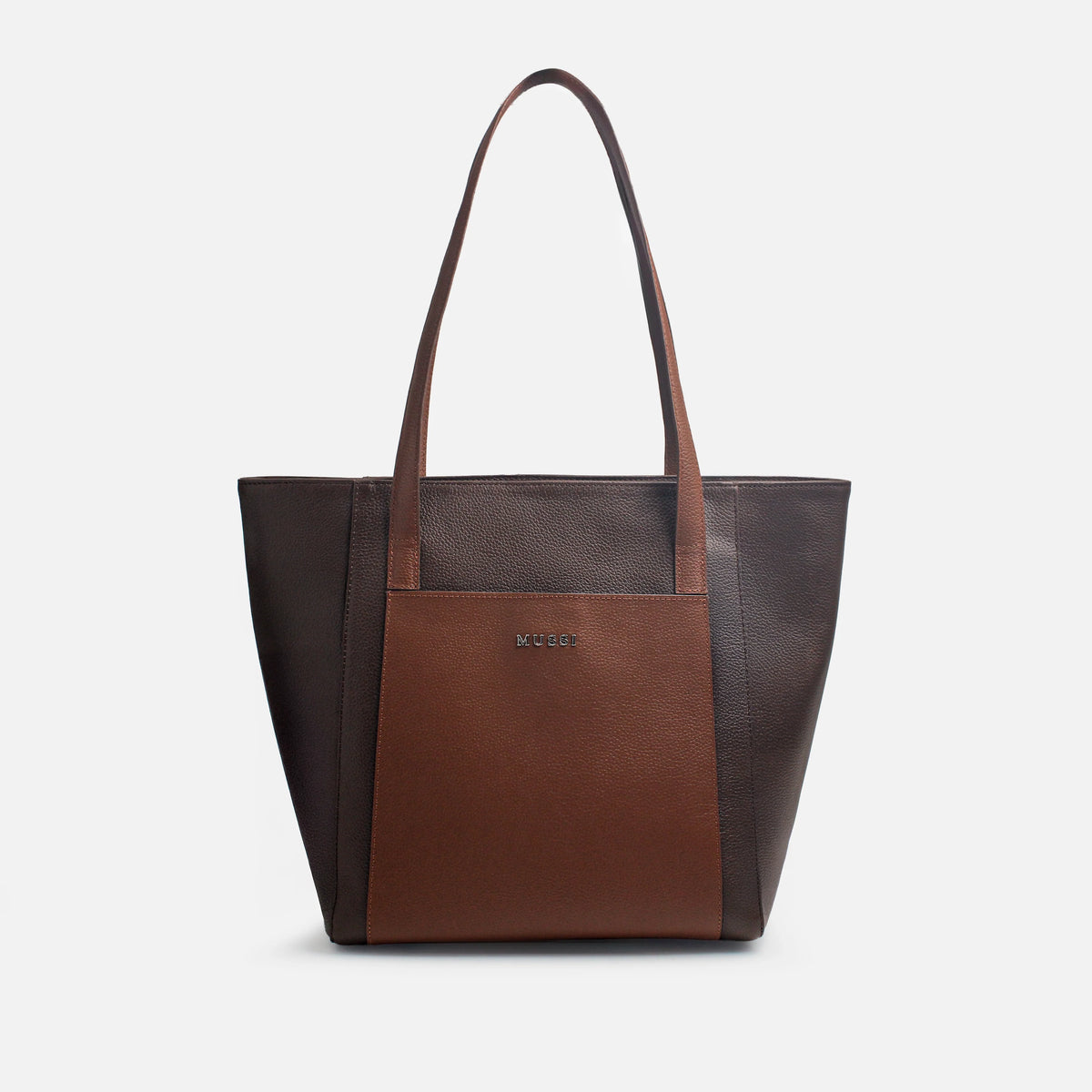 Cartera ginebra de cuero para mujer - Miel